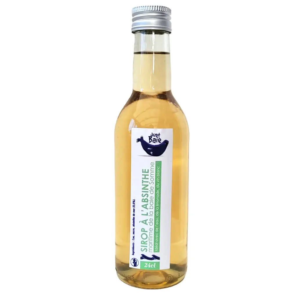 Sirop à l'absinthe maritime de la baie de Somme