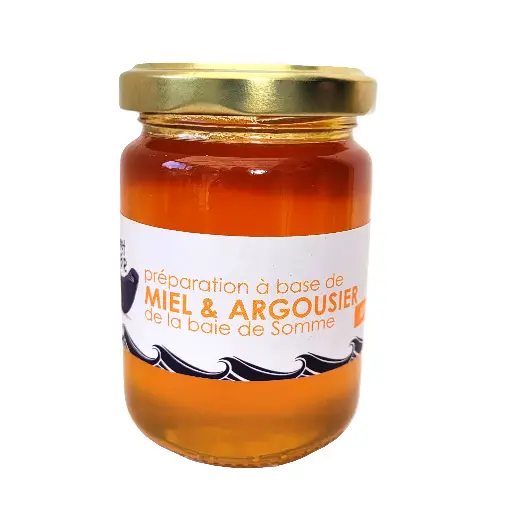 Préparation miel et argousier de la baie de Somme