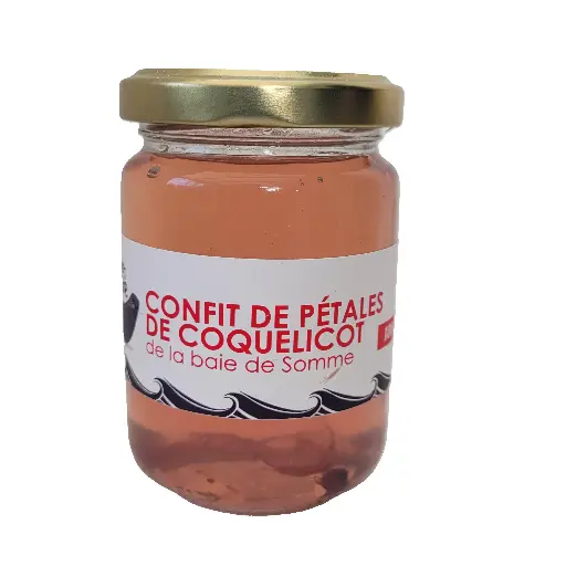 Confit de pétales de coquelicot de la baie de Somme